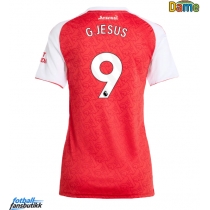 Arsenal Gabriel Jesus #9 Hjemmedrakt Dame 2025-26 Kortermet
